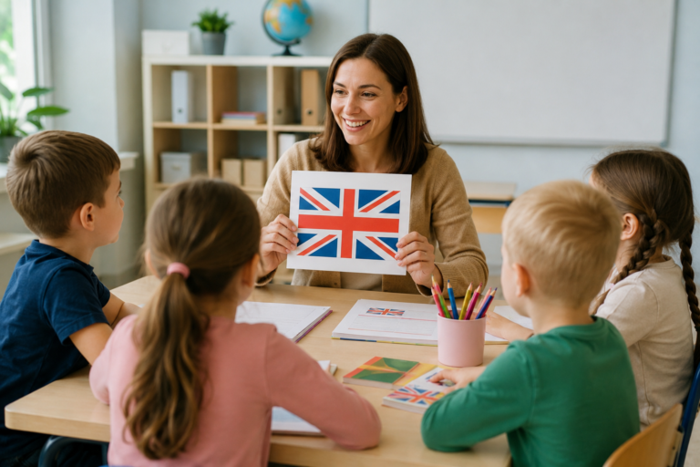Jak wygląda pierwszy kurs angielskiego dla dziecka? Przewodnik dla rodziców z Bydgoszczy